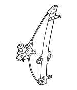 61041AJ00A - Body: Window Regulator for Subaru: Legacy, Outback Image