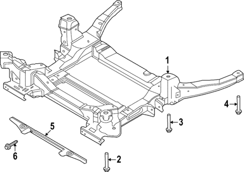Suspension Mounting for 2021 Ford Explorer #2