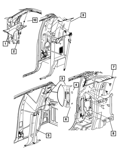 Moldings, Scuff Plates for 2007 Dodge Ram 3500 #0