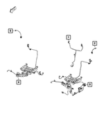 68223321AA - Electrical: Power Seat Wiring for Mopar Image