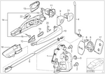51217011305 - Bodywork: Door Lock with Motor Actuator, Left for BMW Image
