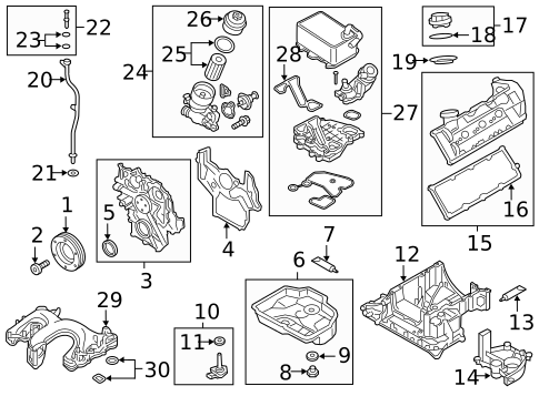 Filters for 2014 Audi Q5 #1