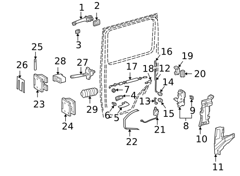 Lock & Hardware for 2018 Mercedes-Benz G63 AMG #2