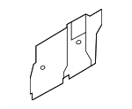 BK3Z6110116G - Body: Reinforced Bracket for Ford Image image