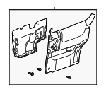 15945523 - : Door Trim Panel for Chevrolet: Uplander Image