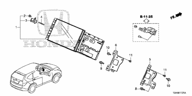 Navigation System (2) for 2016 Honda CR-V #0