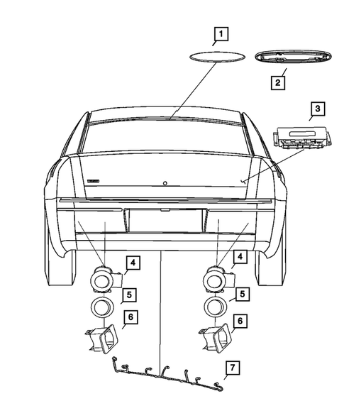 Park Assist for 2010 Chrysler 300 #0