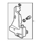 4KE955453F - Body: Washer Reservoir for Audi: e-tron Quattro, e-tron S, e-tron S Sportback, e-tron Sportback, Q8 e-tron, Q8 e-tron Sportback, SQ8 e-tron, SQ8 e-tron Sportback Image