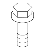 25623FD020 - Electrical: Headlamp Assembly Screw for Kia: Borrego, Sorento, Spectra, Spectra5 Image