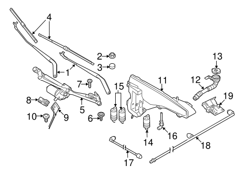 Wipers for 2008 BMW X5 #0