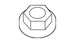 7146971889 - Body: Wiper Arm Nut for BMW: 1 Series M, 128i, 135i, 135is, 228i, 228i Gran Coupe, 228i xDrive, 228i xDrive Gran Coupe, 230i, 230i xDrive, 320i, 320i xDrive, 325i, 325xi, 328d, 328d xDrive, 328i, 328i GT xDrive, 328i xDrive, 328xi, 330e, 330e xDrive, 330i, 330i GT xDrive, 330i xDrive, 330xi, 335d, 335i, 335i GT xDrive, 335i xDrive, 335is, 335xi, 340i, 340i GT xDrive, 340i xDrive, 428i, 428i Gran Coupe, 428i xDrive, 428i xDrive Gran Coupe, 430i, 430i Gran Coupe, 430i xDrive, 430i xDrive Gran Coupe, 435i, 435i Gran Coupe, 435i xDrive, 435i xDrive Gran Coupe, 440i, 440i Gran Coupe, 440i xDrive, 440i xDrive Gran Coupe, 530e, 530e xDrive, 530i, 530i xDrive, 535i GT, 535i GT xDrive, 540d xDrive, 540i, 540i xDrive, 550i GT, 550i GT xDrive, 640i xDrive Gran Turismo, 740e xDrive, 740i, 740i xDrive, 740Li, 745e xDrive, 750e xDrive, 750i, 750i xDrive, 750Li, 760i xDrive, 840i, 840i Gran Coupe, 840i xDrive, 840i xDrive Gran Coupe, ActiveHybrid 3, ActiveHybrid 7, i3, i3s, i4, i5, i7, i8, iX, M2, M235i, M235i xDrive, M235i xDrive Gran Coupe, M240i, M240i xDrive, M3, M340i, M340i xDrive, M4, M440i, M440i Gran Coupe, M440i xDrive, M440i xDrive Gran Coupe, M5, M550i xDrive, M760i xDrive, M8, M8 Gran Coupe, M850i xDrive, M850i xDrive Gran Coupe, X1, X2, X3, X4, X5, X6, X7, XM, Z4, Z8 Image