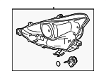 8118553721 - : Headlamp Assembly for Lexus Image