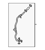 59131056R - : Vacuum Hose for Audi: A6 Quattro Image