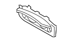 77205S3VA01 - Body: Cluster Visor for Acura: MDX Image