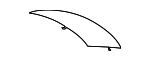 51317307737 - Body: Back Glass for BMW Image