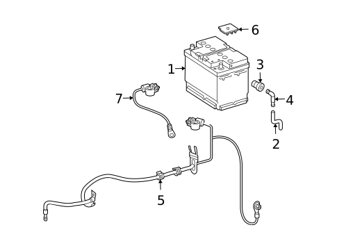 Battery for 2008 Mercedes-Benz CLK350 #0