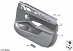 51418747122 - : Door Panel, Leather, Front Right for BMW Image