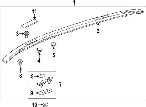 Luggage Carrier for 2020 Toyota RAV4 #5