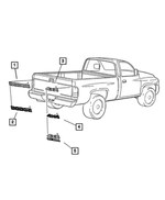 5GY40GX9AA - : Decal for Mopar Image