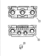 4596494AF - Air Conditioning &amp; Heater: A/c And Heater Control for Mopar Image
