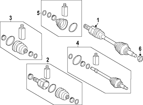 Drive Axles for 2025 Kia EV9 #0