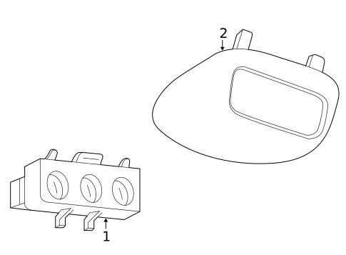 Rear Console for 2004 Ford Excursion #0