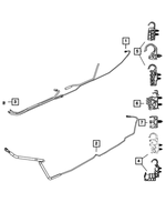 52121326AD - Fuel: Fuel Return Tube for Mopar Image