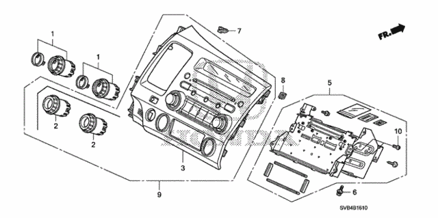 Auto Radio for 2010 Honda Civic #0