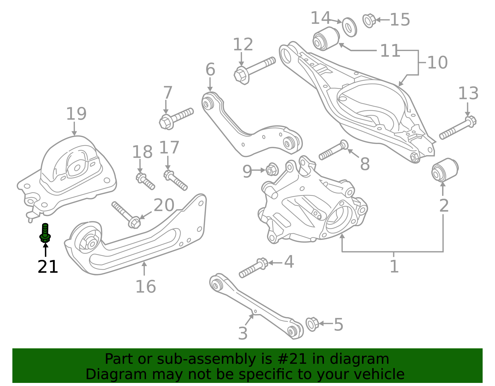 2019-2026 Volvo Mount Bracket Lower Bolt 30622792 | OEM Parts Online