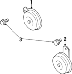 8970872040 - : Horn Mount Bolt for Isuzu Image