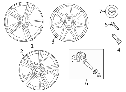 Wheels for 2025 Genesis GV80 Coupe #0
