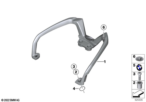 Motorcycle Trim Section, Windshield for 2011 BMW-Motorrad C 650 GT #9