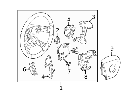 Switches, Solenoids & Actuators for 2008 Chevrolet Suburban 1500 #1