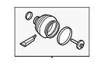 32249243 - Suspension: Boot Kit for Volvo Image