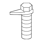 6504931AA - Body: Mount Bracket Stud Plate for Dodge: Durango, Ram 1500, Ram 2500, Ram 3500 Image