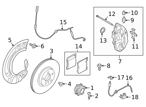 Brake Components for 2024 BMW Z4 #2