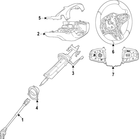 Steering Column for 2022 BMW 430i Gran Coupe #0