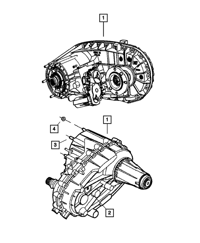 52123025AB - NVG273; Transfer Case: Nvg273 Transfer Case for Mopar Image image