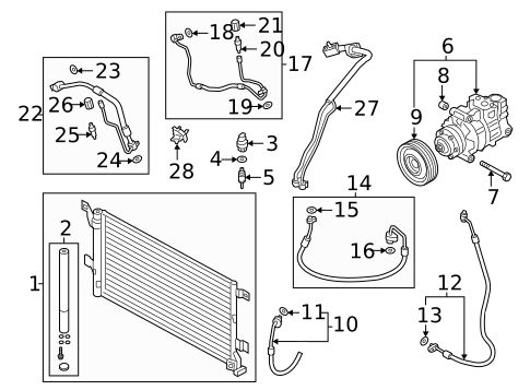 Switches & Sensors for 2024 Audi A5 Quattro #0