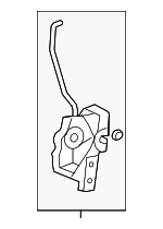 72150SWAA01 - Body: Latch Assembly for Honda: CR-V Image