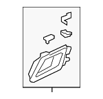 72120SWAA02ZA - : Handle, Inside for Honda: CR-V Image