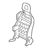 81126S5TA02 - Body: Seat Back Frame for Honda: Civic Image
