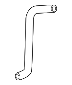 165720F011 - Cooling System: Lower Hose for Toyota: Sequoia, Tundra Image