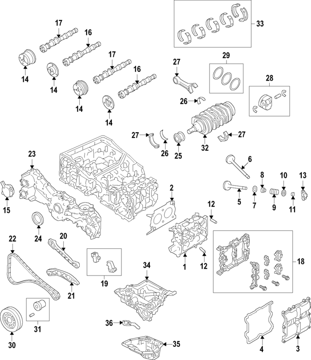 12013AB670 - : Piston for Subaru Image
