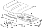 84755253 - : Hood for GM Image