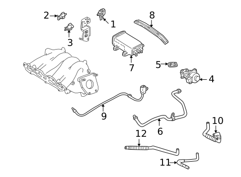 Powertrain Control for 1999 Mazda 626 #1