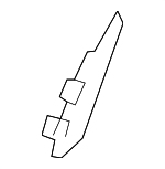 1188802302 - : Side Spoiler Side Bracket for Mercedes-Benz Image