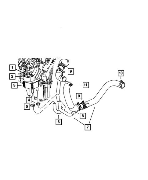 Engine Oil Cooler for 2022 Chrysler 300 #0