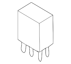 RLY8 - Electrical: Motorcraft™ Accessory Power Relay for Ford Image