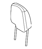 52107306993 - Body: Headrest Pad for Mini: Cooper Image